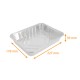 Platos de aluminio (PC) 1 compartimento, 227x178x39mm, paquete de 100