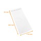 Borsa piatta in OPP con lembo adesivo 110x220 mm + 30 mm di aletta, confezione da 100