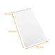 Borsa piatta in OPP con lembo adesivo 140x250 mm + 30 mm di aletta, confezione da 100