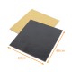 supporto alla presentazione per scatola 9x9cm, oro nero, confezione da 50