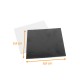 presentation support for box 7x7cm, Black White, pack of 50