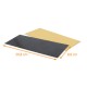 supporto alla presentazione per scatola 27x9cm, oro nero, confezione da 50