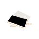 presentation support for box 12x8cm, Black White, pack of 50