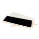 presentation support for box 24.5x6cm, Black White, pack of 50