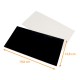presentation support for box 20x15cm, Black White, pack of 50