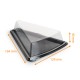Molde para tartas - Takipack Triángulo de 164x129mm con tapa de 40mm, caja de 720