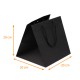 Sac Luxe à poignée cordelière carton de 200, 'Noir Intense' 20x20x20cm