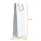 Bottle bag box of 100, for 1 Magnum 'Lupuna Blanc' 13x11x44cm (100% Eco-Conception)