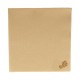 Towel dry track Natural (1/4 fold), 40x40cm, 55g/m2, carton of 700