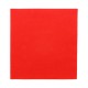 Handtuch trockener Weg Rot (1/4 Falz), 40x40cm, 55g/m2, Karton mit 700 Stück