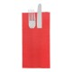 Micro-warmed towel 39x40cm, Kangaroo fold, "Rouge" (Red), box of 1400