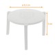 White tripod for pizza boxes carton of 2000, ø4,5 x h.3cm