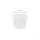 Salsera en APET transparente, 3cl, caja de 5000