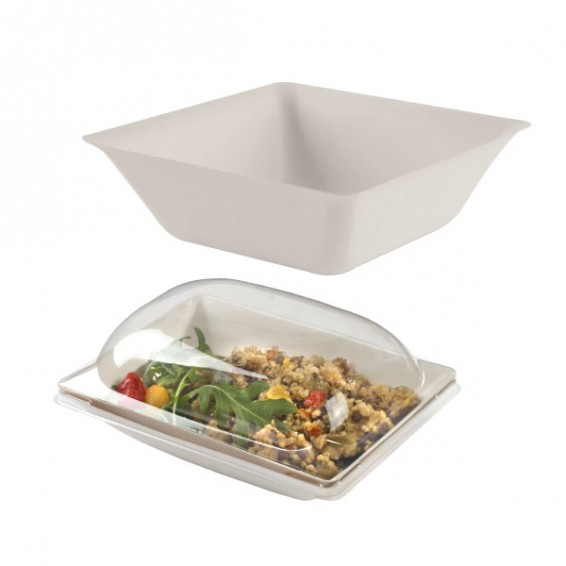 Ensaladera de pulpa de caña