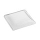 Lid for cane pulp salad bowl box of 50, Imagine', 1400 mL