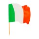 Bambus-Spieß à Italienische Flagge, 4x3/6,5cm, Packung mit 144