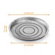 Tortiera in alluminio ø248x21mm (TO247), confezione da 100