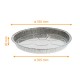 Tortiera in alluminio ø329,5x20mm, scatola da 350