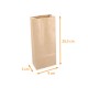 Paper SOS bag 9+5x20.5cm, brown kraft, pack of 100