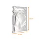 Isothermal bag zipped 20x25cm metalized with cut-out handle, box of 100