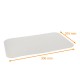 Tapa para plato de aluminio / caja, tapas para bandejas ref BO1900, paquete de 100