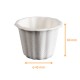 Pulp plate sugar cane, "Cannelé", ø45xh60mm, 62mL, pack of 50
