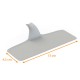 Tongue holder curved in cane pulp, rectangle 13x4.5cm , pack of 100