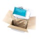 Isotherme Versandbox Karton mit 9, 15L, 25x25x25cm + 1 gels pack 900g