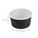 Kraft Salattopf Schwarz 1000ml, ø150x80mm, Karton mit 300 Stück