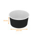 Ice cream tub Black', 150 ml ø85x45mm, carton of 2000