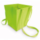Sac poignée tissu paquet de 10, 165x125x80mm 'Vert'