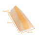 Tasche Croissant 180+70x350mm (Ref. 106), Ethnik, aus weißem Kraftpapier, 1000er-Pack