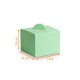 Ghiacciaia isolata verde, 1 litro, (14x14x10cm), confezione da 25