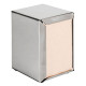 Distributore di asciugamani 17x17cm, acciaio inox, per unità