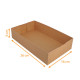 Konditoreikiste Kraft braun 26x16x6cm, 100er-Packung