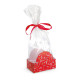 Cestino per borsa SOS scatola da 100, 100+60x280 mm, scintillio di Natale