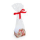 Basket for SOS Bag box of 100, 80+50x250mm, Gingerbread