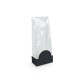 Cestino per borsa SOS scatola da 100, 80+50x250 mm, nero