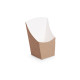 Pochon de Fêtes pour sachet OPP 5x5x13cm, Kraft (non montés), carton de 100