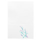 Wadded paper towel white 1 fold 17x17cm (dispenser fold), box of 9600
