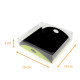 Scatola per mignon 19x19x5cm (9 mignon) Nero/Verde, scatola da 12