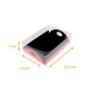 Scatola per mignon 18,5x13x5cm (6 mignon) Nero/Fuschia, scatola da 16