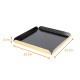 Carré Rainé Black Gold 22x22 (+2) cm 1.5mm thick, box of 50