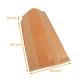 Sac croissant 180+80x350mm (réf. 106), Ethnik en kraft brun, paquet de 1000