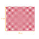 Burger packaging greaseproof, "Fitipaldi Rouge", 38g/m2, 31x38cm, pack of 1000