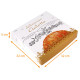 Boite pour galette des rois carton de 50, 32x32x5cm, "Délicieuse Galette"