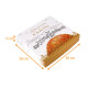 Boite pour galette des rois carton de 50, 26x26x5cm, "Délicieuse Galette"