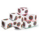 Spazio per la cassetta dei tronchi 50x14x14cm, Natale Pop, scatola da 50