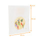 Sac galette des rois en kraft 30+3x35cm, Ingraissable, "Rois Mages", carton de 100