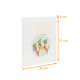 Sac galette des rois en kraft 26+3x31cm, Ingraissable, "Rois Mages", carton de 100